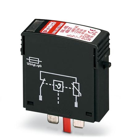 2816399 Phoenix Contact, VAL-MS 400 ST Surge Suppressor Unit 385 V ac Maximum Voltage Rating 40kA Maximum Surge Current