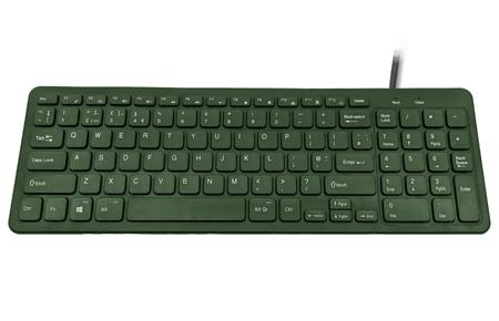 KYB-BIO960-UBGR Ceratech  Wired USB Keyboard, QWERTY (UK), Grey