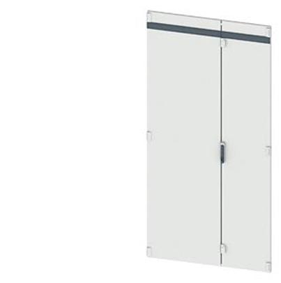 8PQ2197-2BA12 Siemens 8PQ2197 Series Lockable Sheet Steel RAL 7035 Double Door, 2000mm H, 1.2m W, 25mm D for Use with SIVACON S4