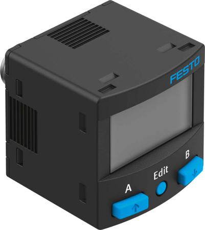 SPAN-B-B11R-G18M-PN-L1-2-5S Festo SPAN-B-B11R-G18M-PN-L1+2.5S, Pressure Sensor, 10bar Max, PNP/NPN, G 1/8, IP40