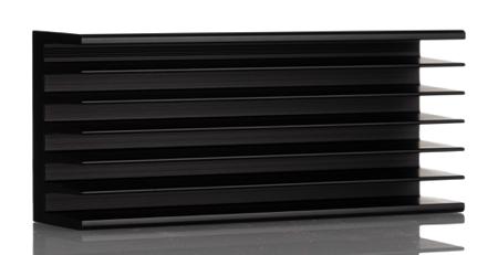 903-3169 RS PRO Heatsink, Universal Rectangular Alu, 0.5°C/W, 150 x 66 x 40mm, PCB Mount