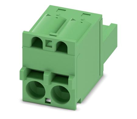 1975079 Phoenix Contact, 5.08mm Pitch, FKCS 2.5/2-ST-5.08, 2 Way, Pluggable Terminal Block, Plug, Spring Cage Termination,