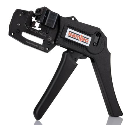 CAT-HT-203-2830-12 Samtec CAT Hand Ratcheting Crimp Tool for CC03M Contacts, CC03R Contacts