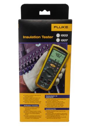 F-1507 Fluke 1507 Insulation & Continuity Tester, 50V Min, 1000V Max, 10GΩ Max, CAT III 600V - RS Calibration