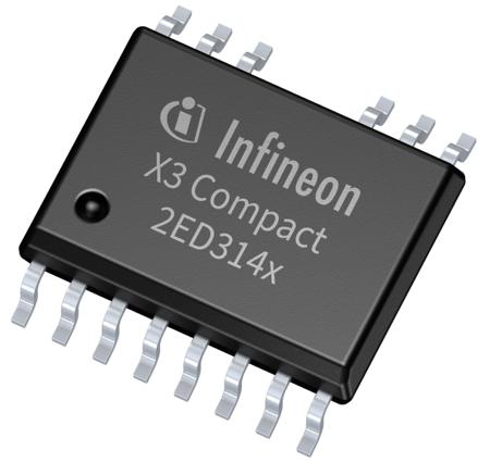 2ED3142MC12LXUMA1 Infineon  High Side Gate Driver 2, 6 A, -0.3 → 17V 14-Pin, PG-DSO-14-71