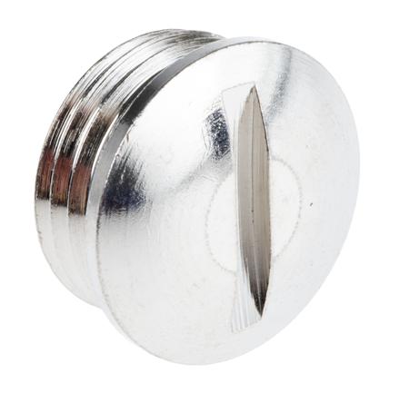 52003390 Lapp Blanking Plug, PG9, Nickel Plated Brass, 17mm Diameter, Threaded