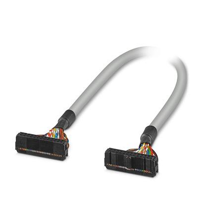 2299437 Phoenix Contact FLK Series Round Ribbon Cable, 26-Way, 2.54mm Pitch, 4m Length, 26 Pin IDC to 26 Pin IDC