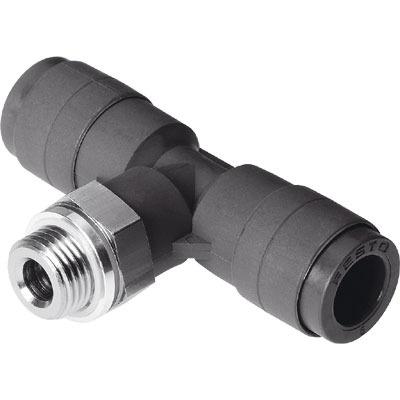 QST-V0-G1-2-12 Festo QS-V0 Series Push-in Fitting, G 1/2 Male, 186346