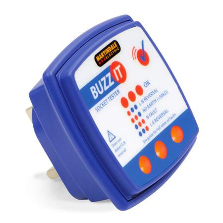 RSBZ101 Martindale , Mains Socket Tester 13A 230V ac CAT IV 300 V