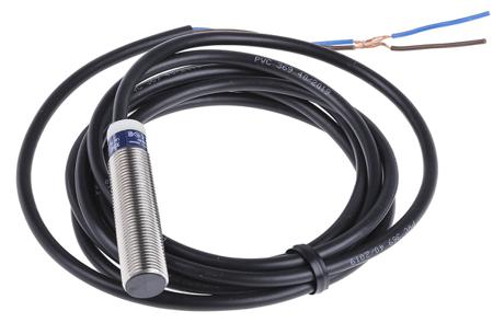 XS612B1MBL2 Telemecanique Sensors Inductive Threaded Barrel Proximity Sensor, M12, 4 mm Detection, 2-Wire NC, 20 → 264 V