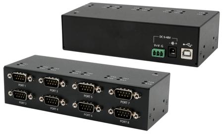 EX-13078HM Exsys USB B Female Female to RS232 Male Male Interface Adapter