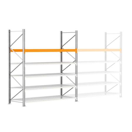 AXZHYBRGRI3027ED1 Manorga Galvanised Sheet Steel Storage Rack System Shelving System, 3000mm