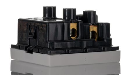 1450770000 Weidmuller Black, White 1 Gang Electrical Socket, 2+E Poles, 13A, Type G - British