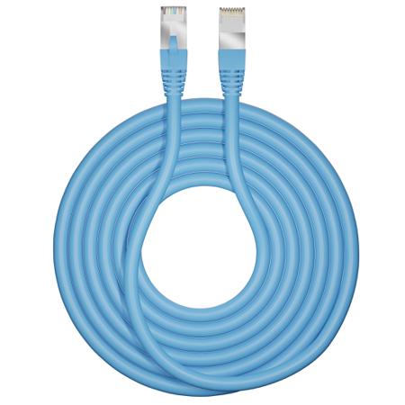 CORD6ASF01BMSH CAE GroupeCORD6ASF01, 1m Cat6a, Blue RJ45 to Male RJ45 Male, S/FTPShielded, Terminated LSZH Sheath