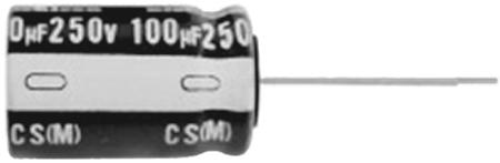 UCS2W470MHD Nichicon 47μF Aluminium Electrolytic Capacitor 450V dc, Radial, Through Hole -