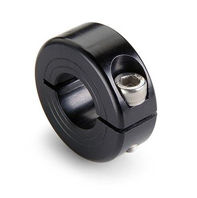 MCL-21-AN Ruland Collar, One Piece, Clamp Screw, Bore 21mm, OD 42mm, W 15mm, Anodised Aluminium