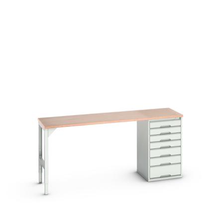 16921951.16 Bott Steel Workbench, 300kg Max Load, 930mm x 600mm x 2000mm