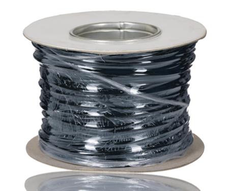 256-7027 RS PRO Black 1.5 mm² Hook Up Wire, 16 AWG, 27/0.25 mm, 100m, PVC Insulation