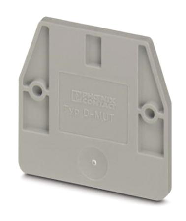 3248034 Phoenix Contact D-MUT 2.5/4 BU Series End Cover