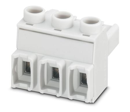 2199553 Phoenix Contact, 7.25mm Pitch, GMSTBT 2.5 HV/3-ST-7.25 GY7035, 3 Way, , Pluggable Terminal Block, Plug, Cable Mount,