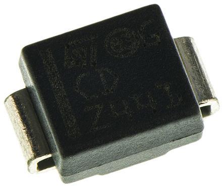 SMAJ6.0A-TR STMicroelectronics , Uni-Directional TVS Diode, 400W, 2-Pin DO-214AC