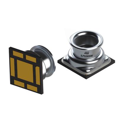 ILPS28QSWTR STMicroelectronics ILPS28QSW Series Pressure Sensor, 0.32Pa Min, 406kPa Max, Barometer Output, Absolute Reading