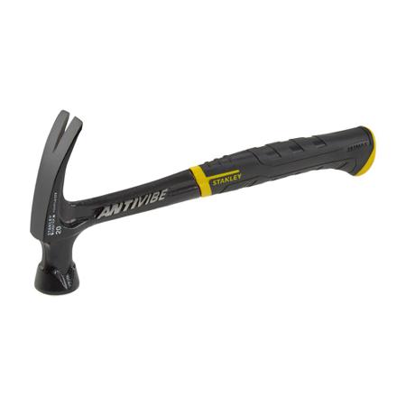FMHT1-51278 Stanley Steel Claw Hammer with Rubber Handle, 700g
