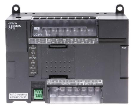 CP1L-EL20DT1-D Omron CP1L-EL Series PLC CPU for Use with CP Series, PNP Output, 12-Input, PNP/NPN Input