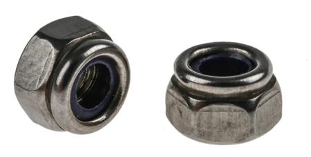 264-6449 RS PRO Stainless Steel Locking Nut, DIN 985, M4