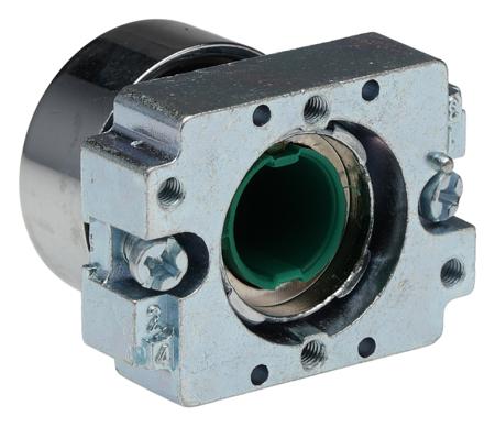 205-2355 RS PRO Flush Green Push Button Head - Momentary, 22mm Cutout, Round