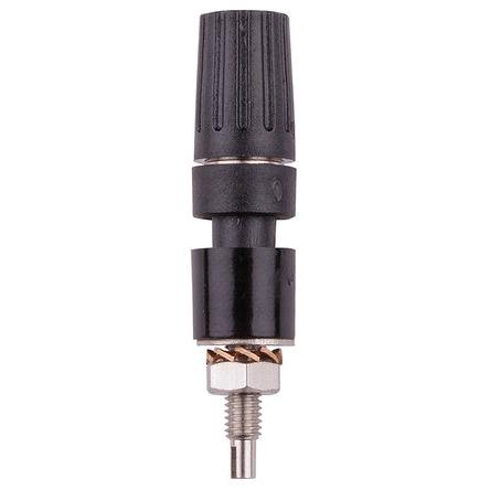 23.0290-21 Staubli 15A Binding Post With Brass Contacts and Nickel Plated - 2mm Hole Diameter