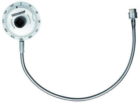 7718480 Gedore Torque Angle Gauge, 1/2 in Drive