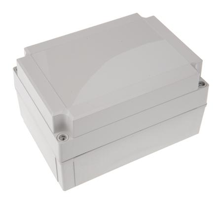 PC-150-100-HG-ENCLOSURE Fibox MNX Series Grey Polycarbonate Enclosure, IP66, IP67, Grey Lid, 180 x 130 x 100mm