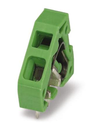 1905214 Phoenix Contact ZFKDS 2.5-5.08 L Series PCB Terminal Block, 1-Contact, 5.08mm Pitch, Through Hole Mount, Spring Cage
