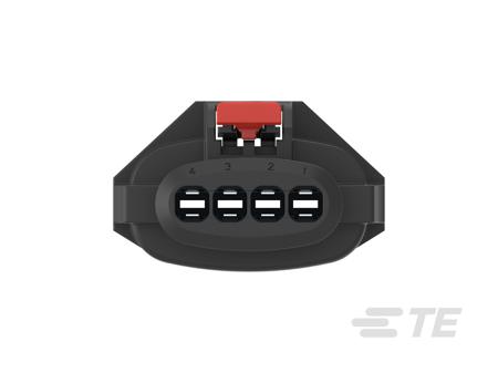 2345394-1 TE Connectivity, AMP MPC 2.8 Automotive Connector Socket 4 Way, Cable Termination