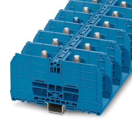 3244629 Phoenix Contact  RBO 12 BU Series Blue, 10 → 240mm², Single-Level, Bolt Termination
