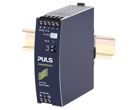 CP10-361 PULS CP10 DIN Rail Power Supply, 240V ac, dc Input, 36V dc Output, 5.7A Output, 240W