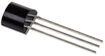LM35CAZ/NOPB Texas Instruments Temperature Sensor, Voltage Output, Through Hole Mount, Analogue, ±0.2°C, 3 Pins