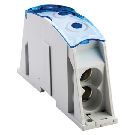 561170 nVent ERIFLEX SB Series Terminal Block, 1-Way, 400A, 2 → 4/0 AWG Wire, Cage Clamp Termination