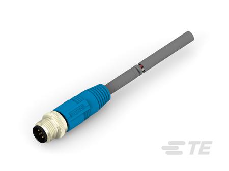 T4161120008-001 TE Connectivity Male 8 way M12 to 8 way Free End Sensor Actuator Cable, 500 mm