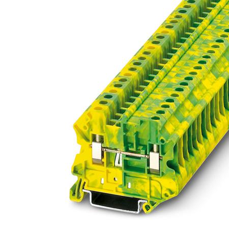 3046223 Phoenix Contact  UT 4 Series Green/Yellow, 0.14 → 6mm², ATEX, IECEx
