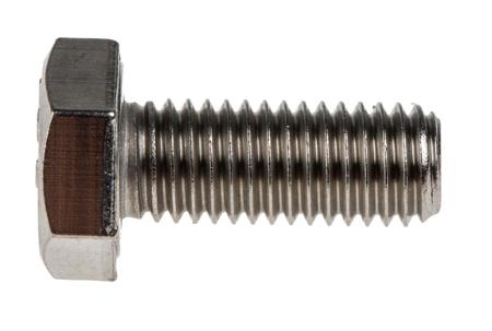 190-355 Plain Stainless Steel Hex M10 x 25mm Set Screw