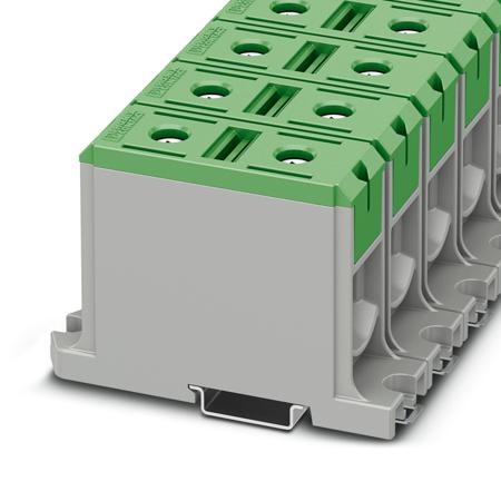 1086501 Phoenix Contact  UBAL Series Green, 150mm², Single-Level, Screw Termination