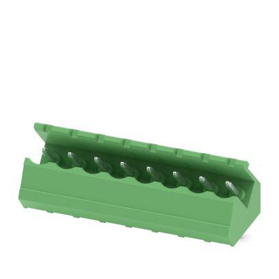 1769528 Phoenix Contact SMSTB Series Angled Wave Soldering Mount PCB Header, 8 Contact(s), 5.08 mm Pitch, 1 Row, Shrouded