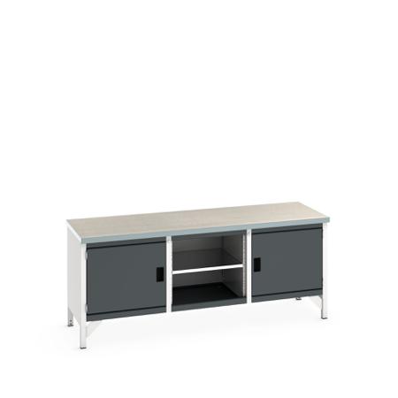 41002051-19V Bott 41002051.19V Sheet Steel Workbench, 840mm x 750mm x 2000mm