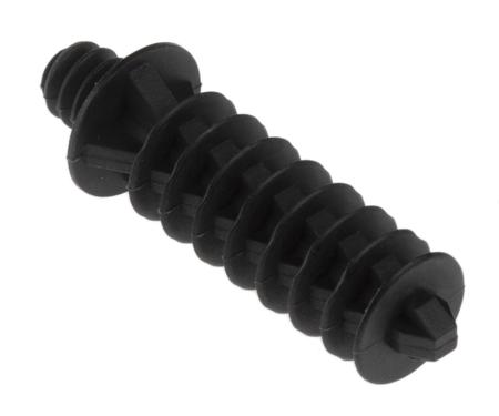 178-9493 RS PRO Cable Tie, Fitting Plug, Black Nylon, Pk-100