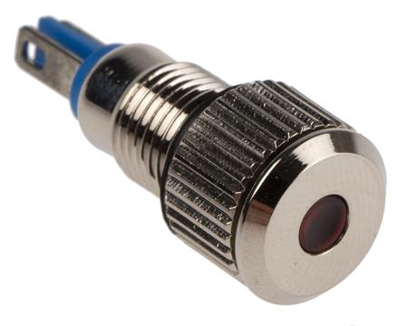 820-0573 RS Pro Red LED Indicator, 24 V, 5 mm Lamp Size, 8mm Mounting Hole Size, IP67
