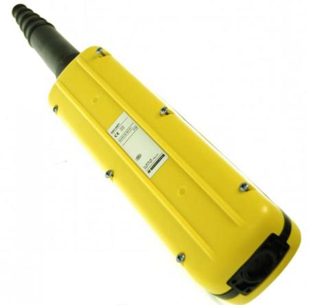 XACA671 Schneider Electric Screw Clamp 6NO 6 Push Button Pendant Station 1.2 A @ 600 V ac, 100 mA @ 600 V dc Yellow PP, 600V
