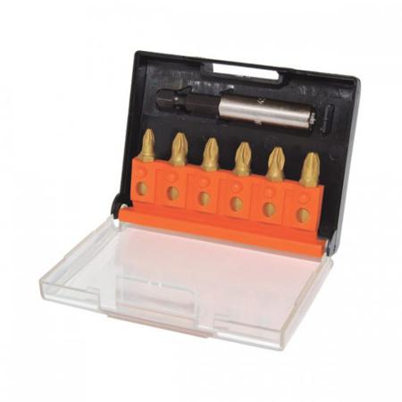 T4569TINC CK Screwdriver Bit Set 6 Pieces, Phillips