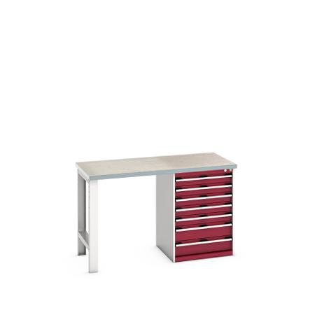 41003497-24V Bott 41003497.24V Sheet Steel Workbench, 940mm x 750mm x 1500mm